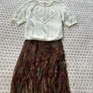 Outfit Bundle! Skirt boho!